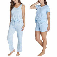 Load image into Gallery viewer, Eddie Bauer Womens 4-Piece Pajama Set
