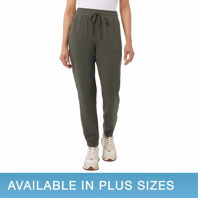 32 Degrees Cool Women's Soft Stretch Twill Jogger.