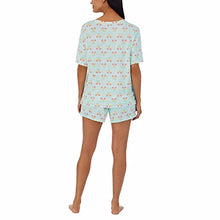 Load image into Gallery viewer, Disney Womens Short Pajama Set with Pockets

