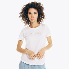Load image into Gallery viewer, Nautica Ladies&#39; Logo Tee Short Sleeve Crewneck
