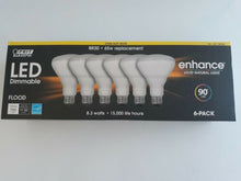 Load image into Gallery viewer, Feit Electric 65 Watt LED Dimmable BR30 2700K Flood 6 Pk
