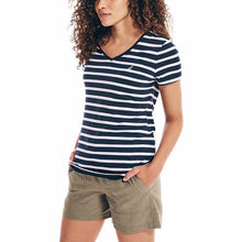 Load image into Gallery viewer, Nautica Ladies&#39; Logo Tee Short Sleeve Crewneck
