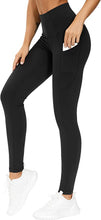 Load image into Gallery viewer, THE GYM PEOPLE Thick High Waist Yoga Pants with Pockets, Black, S

