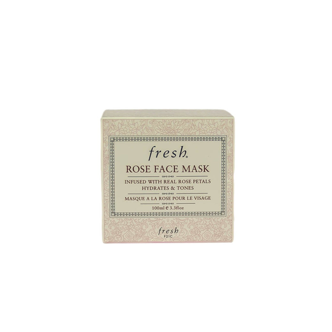 Fresh Rose Hydrating Treatment Face Mask with Rose Petals 3.3oz
