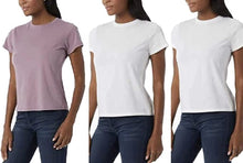 Load image into Gallery viewer, 32 Degrees Cool Women&#39;s Ultra Soft Cotton Tee 3 Pack
