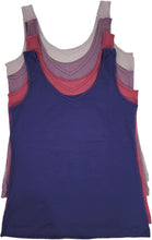 Load image into Gallery viewer, Felina Women&#39;s Cotton Modal Reversible Tank Top 4 Pack
