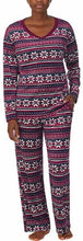 Load image into Gallery viewer, Nautica Women&#39;s 2 Piece Fleece Pajama Sleepwear Set
