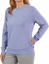 Load image into Gallery viewer, Fila Womens Midweight French Terry Crewneck Long Sleeve Sweatshirt
