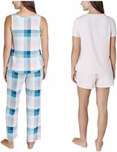 Load image into Gallery viewer, Eddie Bauer Womens 4-Piece Pajama Set
