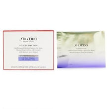 Load image into Gallery viewer, Shiseido Vital Perfection Uplifting &amp; Firming Express Eye Mask 12 Packettes
