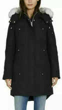 Load image into Gallery viewer, HFX Ladies&#39; Heavy Down Parka Water &amp; Wind Resistant Black Size Medium
