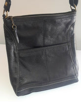 Load image into Gallery viewer, The Sak Iris Leather Handbag Black for Women
