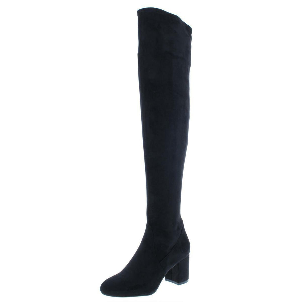 INC International Concepts Womens Rikkie Over-The-Knee Boots Black 5M