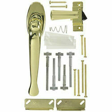 Load image into Gallery viewer, Wright Products VIL333PB Brass Villa Style Pull Lever
