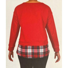 Load image into Gallery viewer, IZOD Women&#39;s Long Sleeve 2-Fer Sweatshirt
