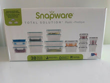 Load image into Gallery viewer, Snapware 38-piece Plastic Food Storage Set
