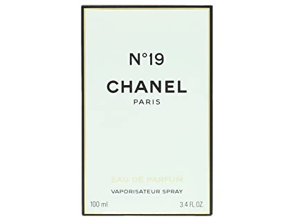 Chanel No.19 Eau de Parfum Spray For Women, 3.4 Oz