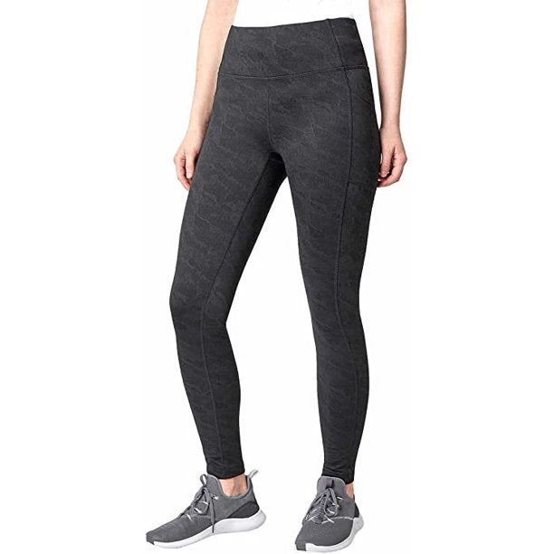 Mondetta Womens Midweight Brushed Jacquard Legging