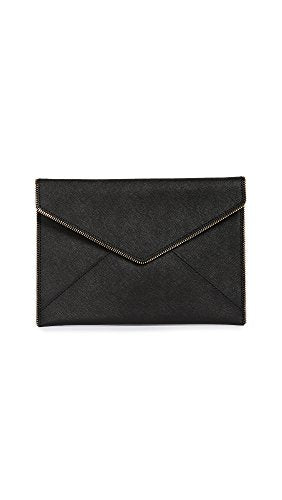 Rebecca Minkoff Women's Leo Clutch, Black, One Size