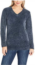Load image into Gallery viewer, Orvis Ladies&#39; Chenille Tunic Pullover V-Neck Sweater
