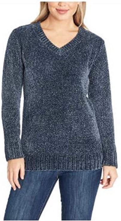 Orvis Ladies' Chenille Tunic Pullover V-Neck Sweater