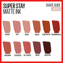 Load image into Gallery viewer, Maybelline SuperStay Matte Ink Un-nude Liquid Lipstick 0.17 Fl. Oz.
