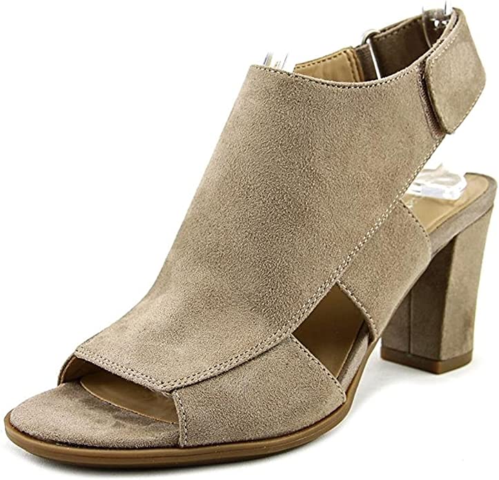 Naturalizer Lucky Block Heel Sandals Doe 7W