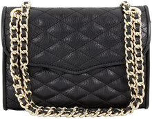 Load image into Gallery viewer, Rebecca Minkoff Mini Black Quilted Leather Affair Cross Body Purse
