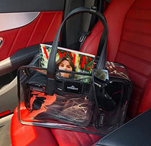 Load image into Gallery viewer, IMPRESSIONS Paris Transparent Makeup Case with 4 Different Size Pouches.
