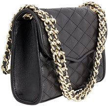 Load image into Gallery viewer, Rebecca Minkoff Mini Black Quilted Leather Affair Cross Body Purse
