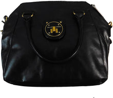 Load image into Gallery viewer, Elliot Lucca Shoulder Leather Handbag Black
