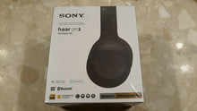Load image into Gallery viewer, Sony h.ear on 2 Wireless WH-H900N Grayish Black Headband Headset
