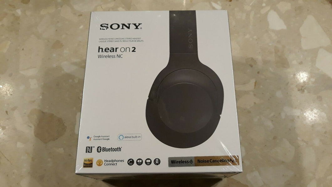 Sony h.ear on 2 Wireless WH-H900N Grayish Black Headband Headset