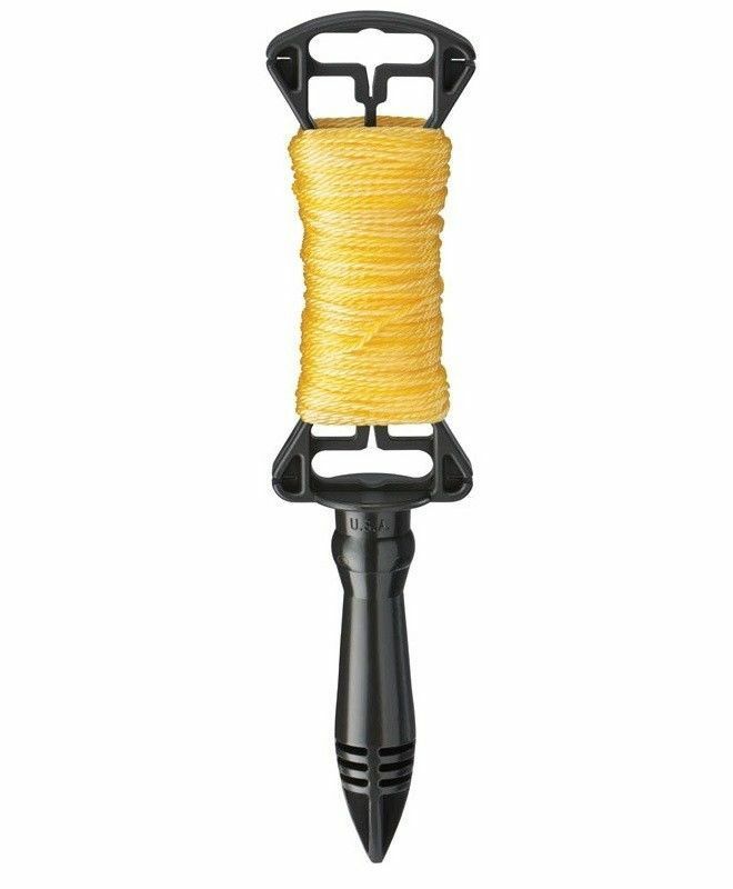 Empire D39101N Twisted Line Reel, #18 Nylon, Gold, 100' L