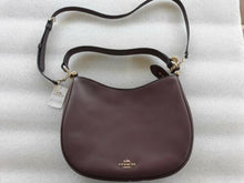 Load image into Gallery viewer, COACH Nomad Mae Leather Crossbody Oxblood MSRP $395 New with defect.
