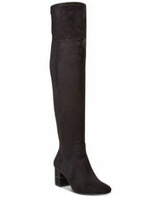 Load image into Gallery viewer, Alfani Women&#39;s Size 7M Step &#39;N Flex Novaa Over-The-Knee Boots Black Side Zipper
