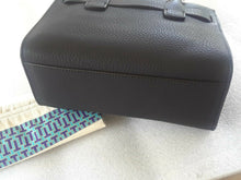 Load image into Gallery viewer, Tory Burch Women Satchel Purse Black Gemini Link Leather Small Tote New with tag
