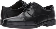 Load image into Gallery viewer, Bostonian Men&#39;s Wenham Cap Oxford, Black, 11.5 M US
