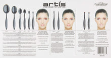 Load image into Gallery viewer, Artis Elite Collection Makeup Brushes Set of 10 Smoke Finish
