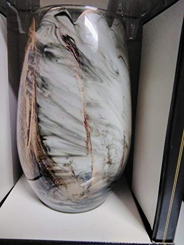 Northern Lights Esque 9 Inch Vase Ginger Lily & Oud Fragranced Candle