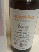 Load image into Gallery viewer, Erbaviva Organic Skincare Mama Relax Oil (Paraben, Sulfate Free) 4oz
