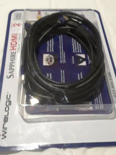 WireLogic 12 Feet Sapphire HDMI Cable 2-pack(OpenBox)