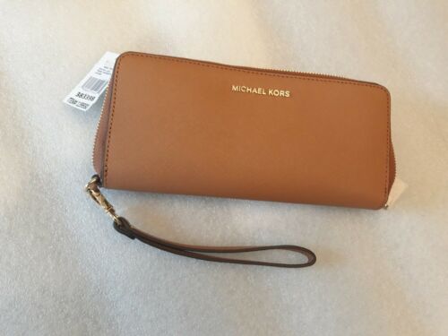 Michael Kors Large Travel Leather Continental Wallet NWT