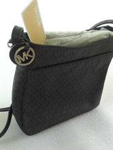 Load image into Gallery viewer, Michael Kors Jet Set Travel Large Messenger Black, Black, One Size
