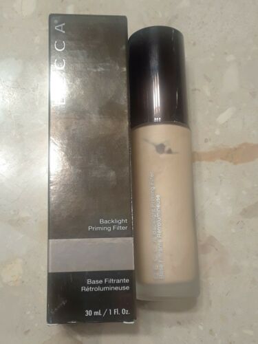 BECCA Backlight Priming Filter Face Primer Full Size 1 oz New in Box