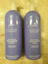 Load image into Gallery viewer, Alterna Caviar Restructuring Bond Repair Shampoo and Conditioner 33.8 Liter Set
