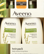 Load image into Gallery viewer, Aveeno Daily Moisturizing Lotion 20 Ounce Duo Pack
