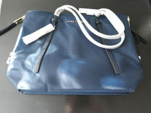 Load image into Gallery viewer, NWT Marc Jacobs Zip That Tote in Midnight Blue Free Shipping
