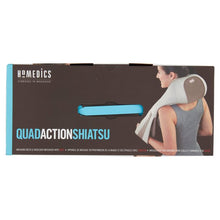 Load image into Gallery viewer, HoMedics NMS-620H Quad-Action Shiatsu Massager for Neck &amp; Shoulders with Heat
