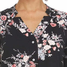 Load image into Gallery viewer, Flora Nikrooz Women&#39;s Ultra Soft Floral Print 2-piece  Pajama Set
